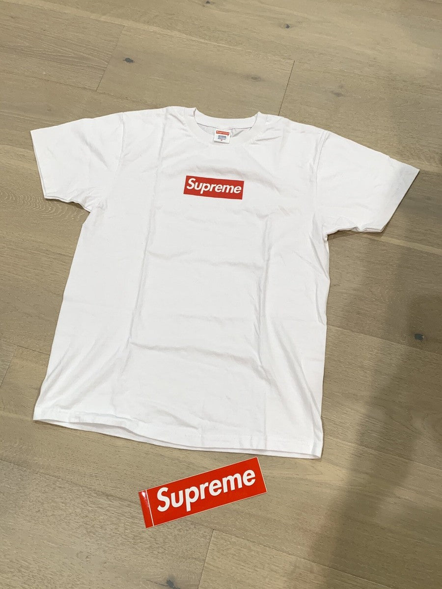 Supreme Box Logo T-Shirt White/Red